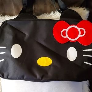 HELLO KITTY BLACK TOTE BAG❤